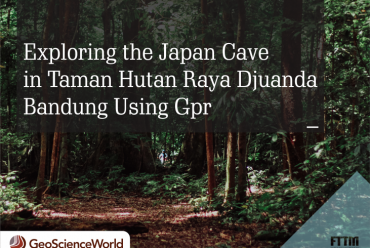 Exploring the Japan Cave in Taman Hutan Raya Djuanda, Bandung Using Gpr