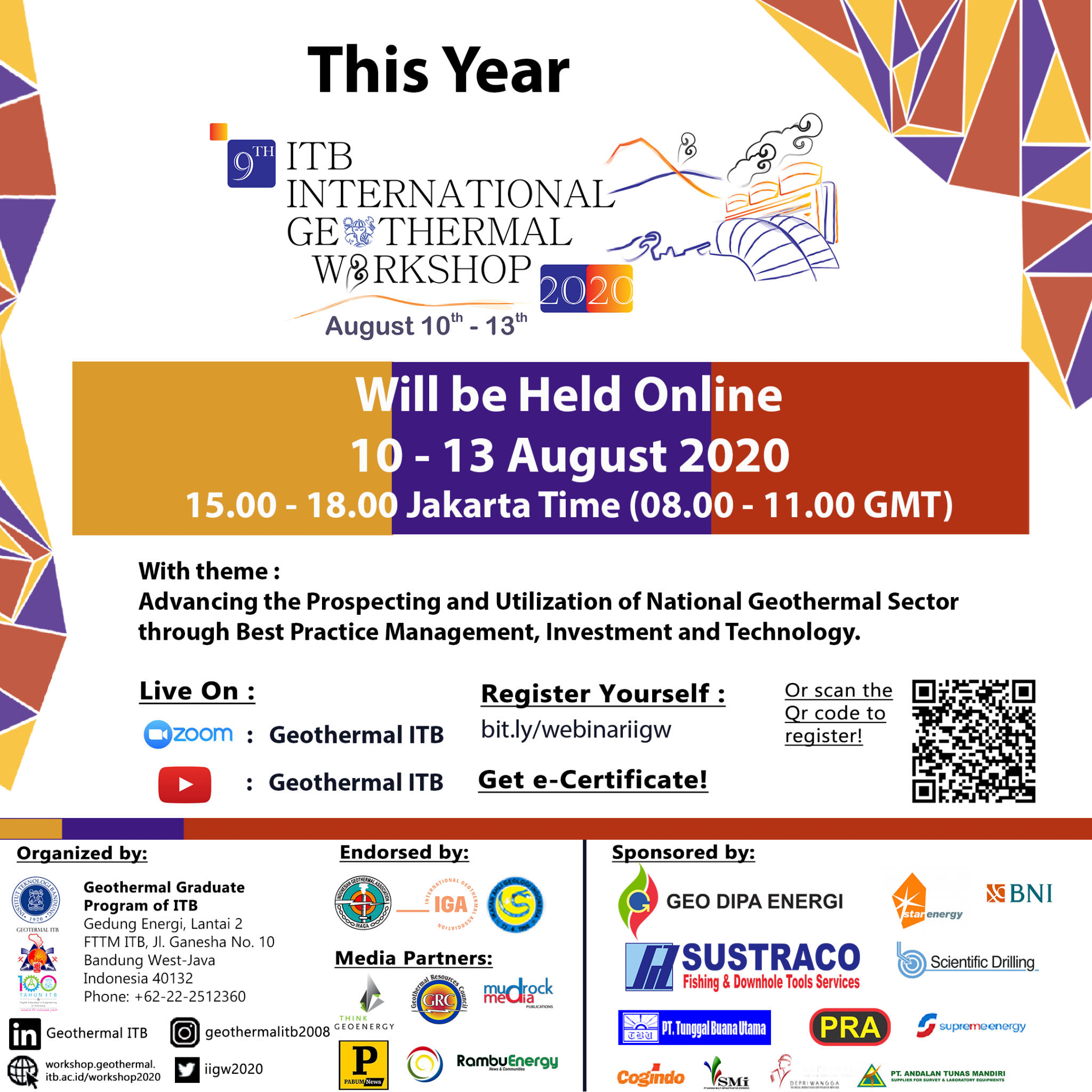 Webinar 9th ITB International Geothermal Workshop 2020 Circular Program ...