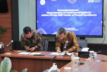 ITB dan IMIP Center of People Excellence Tandatangani MoU untuk Perkuat Sinergi di Bidang Pendidikan dan Industri